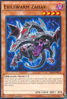 Evilswarm Zahak [SR02-EN014] Common | Exor Games Bridgewater