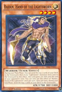 Raiden, Hand of the Lightsworn [SR02-EN022] Common | Exor Games Bridgewater