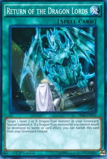 Return of the Dragon Lords [SR02-EN025] Super Rare | Exor Games Bridgewater