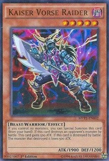 Kaiser Vorse Raider [MVP1-EN002] Ultra Rare | Exor Games Bridgewater