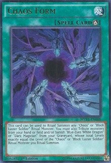 Chaos Form [MVP1-EN008] Ultra Rare | Exor Games Bridgewater