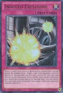 Induced Explosion [MVP1-EN009] Ultra Rare | Exor Games Bridgewater