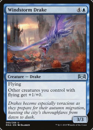 Windstorm Drake [Ravnica Allegiance] | Exor Games Bridgewater