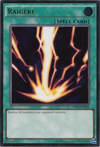 Raigeki [OP02-EN003] Ultimate Rare | Exor Games Bridgewater
