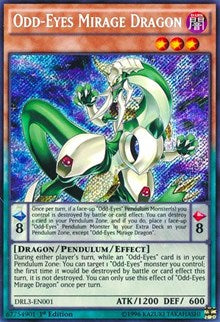 Odd-Eyes Mirage Dragon [DRL3-EN001] Secret Rare | Exor Games Bridgewater