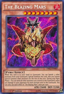 The Blazing Mars [DRL3-EN007] Secret Rare | Exor Games Bridgewater