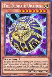 The Despair Uranus [DRL3-EN009] Secret Rare | Exor Games Bridgewater