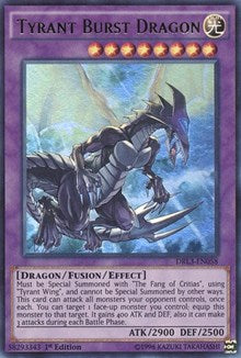 Tyrant Burst Dragon [DRL3-EN058] Ultra Rare | Exor Games Bridgewater