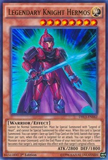 Legendary Knight Hermos [DRL3-EN062] Ultra Rare | Exor Games Bridgewater