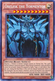 Obelisk the Tormentor [CT13-EN002] Secret Rare | Exor Games Bridgewater