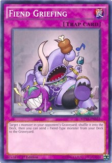 Fiend Griefing [MP16-EN035] Common | Exor Games Bridgewater