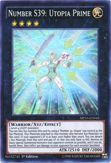 Number S39: Utopia Prime [MP16-EN043] Super Rare | Exor Games Bridgewater