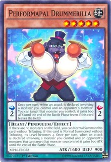 Performapal Drummerilla [MP16-EN052] Common | Exor Games Bridgewater