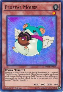 Fluffal Mouse [MP16-EN056] Super Rare | Exor Games Bridgewater