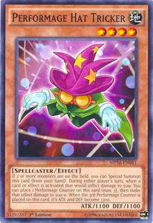 Performage Hat Tricker [MP16-EN061] Common | Exor Games Bridgewater