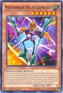 Performage Stilts Launcher [MP16-EN063] Common | Exor Games Bridgewater