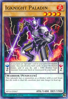 Igknight Paladin [MP16-EN067] Common | Exor Games Bridgewater