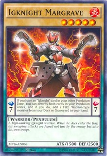 Igknight Margrave [MP16-EN068] Common | Exor Games Bridgewater