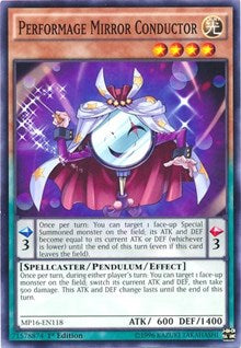 Performage Mirror Conductor [MP16-EN118] Common | Exor Games Bridgewater