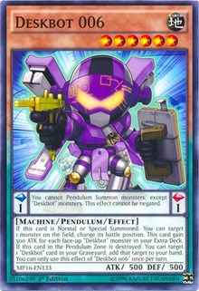 Deskbot 006 [MP16-EN133] Common | Exor Games Bridgewater