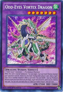 Odd-Eyes Vortex Dragon [MP16-EN139] Secret Rare | Exor Games Bridgewater