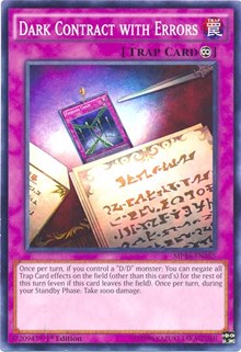 Dark Contract with Errors [MP16-EN155] Common | Exor Games Bridgewater