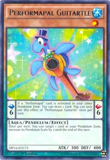 Performapal Guitartle [MP16-EN175] Rare | Exor Games Bridgewater