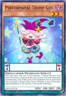 Performapal Trump Girl [MP16-EN178] Common | Exor Games Bridgewater