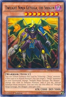 Twilight Ninja Getsuga, the Shogun [MP16-EN188] Rare | Exor Games Bridgewater