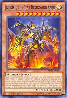 Jizukiru, the Star Destroying Kaiju [MP16-EN235] Rare | Exor Games Bridgewater