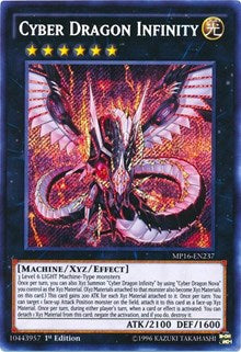 Cyber Dragon Infinity [MP16-EN237] Secret Rare | Exor Games Bridgewater