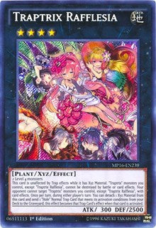 Traptrix Rafflesia [MP16-EN239] Secret Rare | Exor Games Bridgewater