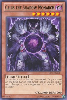 Caius the Shadow Monarch (Green) [DL15-EN006] Rare | Exor Games Bridgewater