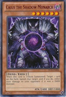 Caius the Shadow Monarch (Red) [DL15-EN006] Rare | Exor Games Bridgewater