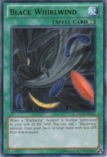 Black Whirlwind (Green) [DL15-EN015] Rare | Exor Games Bridgewater