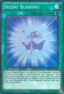 Silent Burning [DPRP-EN005] Super Rare | Exor Games Bridgewater