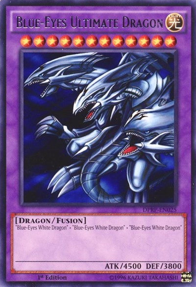 Blue-Eyes Ultimate Dragon [DPRP-EN025] Rare | Exor Games Bridgewater