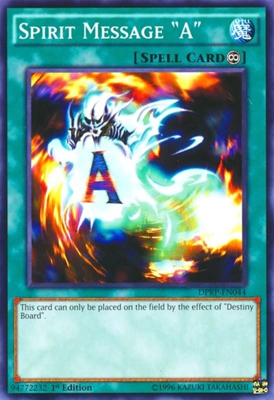 Spirit Message "A" [DPRP-EN044] Common | Exor Games Bridgewater