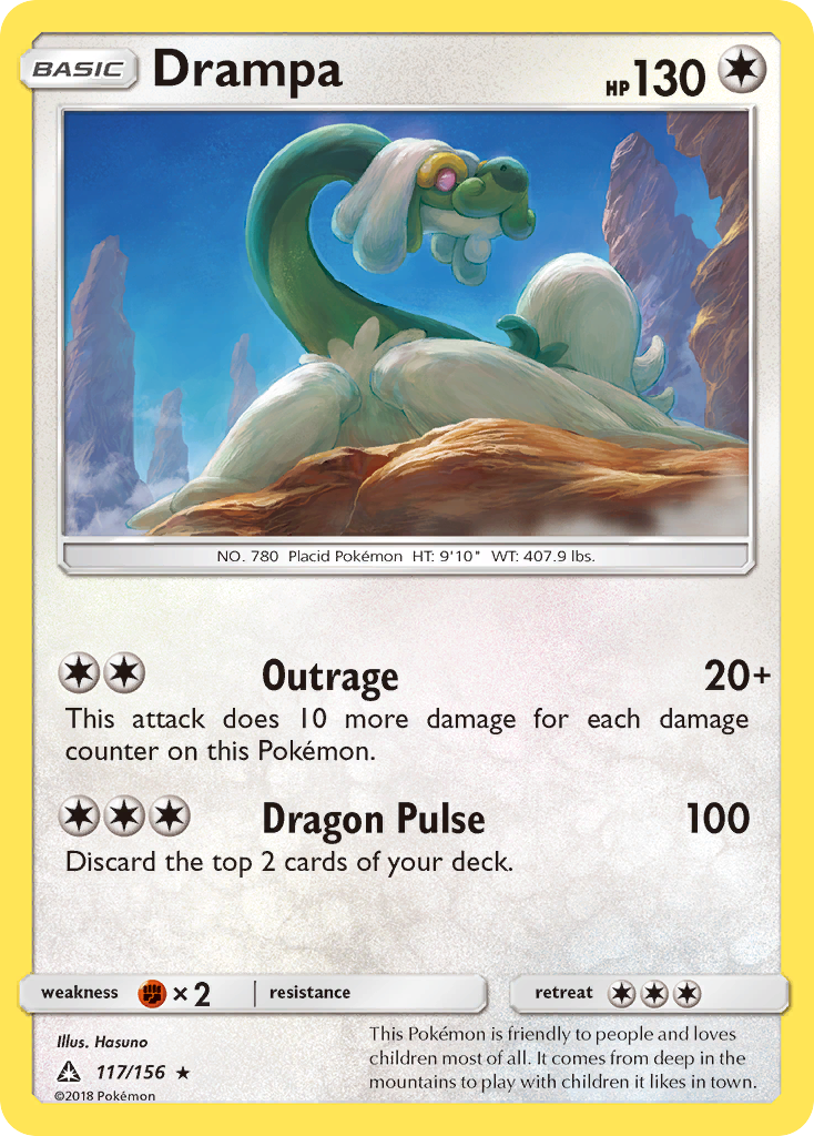 Drampa (117/156) [Sun & Moon: Ultra Prism] | Exor Games Bridgewater