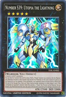 Number S39: Utopia the Lightning [TDIL-ENSE2] Super Rare | Exor Games Bridgewater