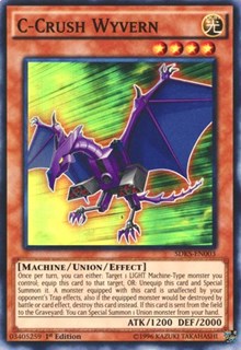 C-Crush Wyvern [SDKS-EN003] Super Rare | Exor Games Bridgewater