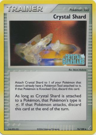 Crystal Shard (76/100) (Stamped) [EX: Crystal Guardians] | Exor Games Bridgewater