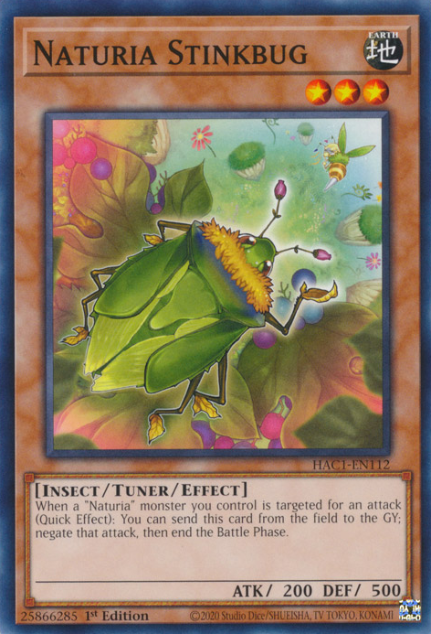 Naturia Stinkbug [HAC1-EN112] Common | Exor Games Bridgewater