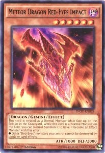 Meteor Dragon Red-Eyes Impact [INOV-EN028] Rare | Exor Games Bridgewater