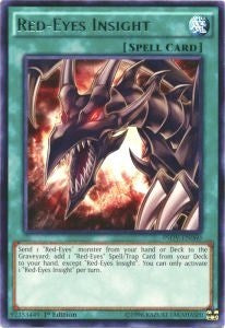 Red-Eyes Insight [INOV-EN060] Rare | Exor Games Bridgewater