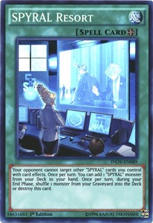 SPYRAL Resort [INOV-EN089] Super Rare | Exor Games Bridgewater