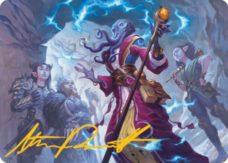 True Polymorph Art Card (Gold-Stamped Signature) [Dungeons & Dragons: Adventures in the Forgotten Realms Art Series] | Exor Games Bridgewater