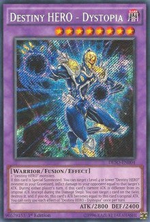 Destiny HERO - Dystopia [DESO-EN004] Secret Rare | Exor Games Bridgewater