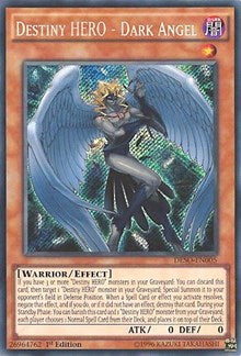 Destiny HERO - Dark Angel [DESO-EN005] Secret Rare | Exor Games Bridgewater