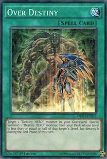 Over Destiny [DESO-EN015] Super Rare | Exor Games Bridgewater